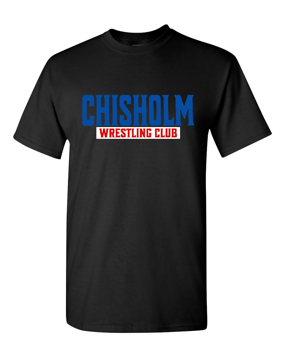 Chisholm Wrestling Club - Adult standard T Shirt