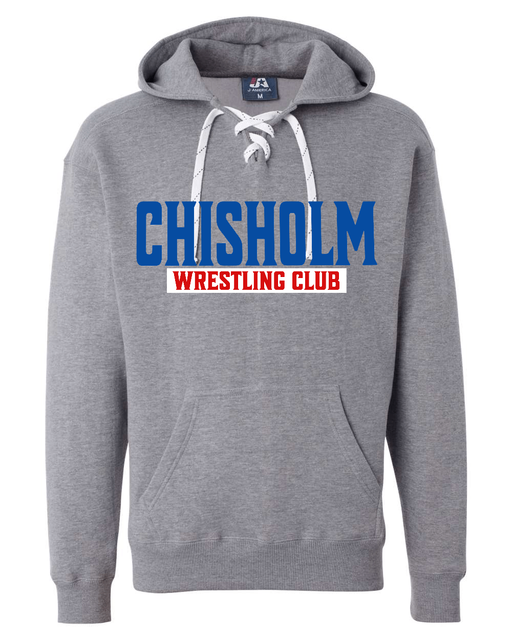Chisholm Wrestling Club - Adult Hockey Hoodie