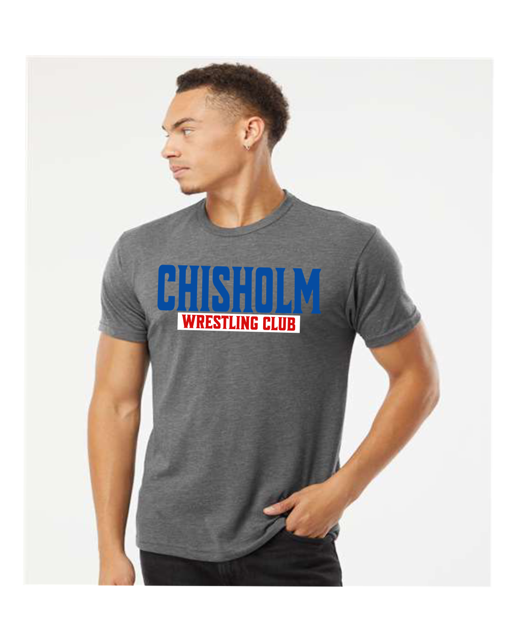 Chisholm Wrestling Club - Adult Premium T-shirt