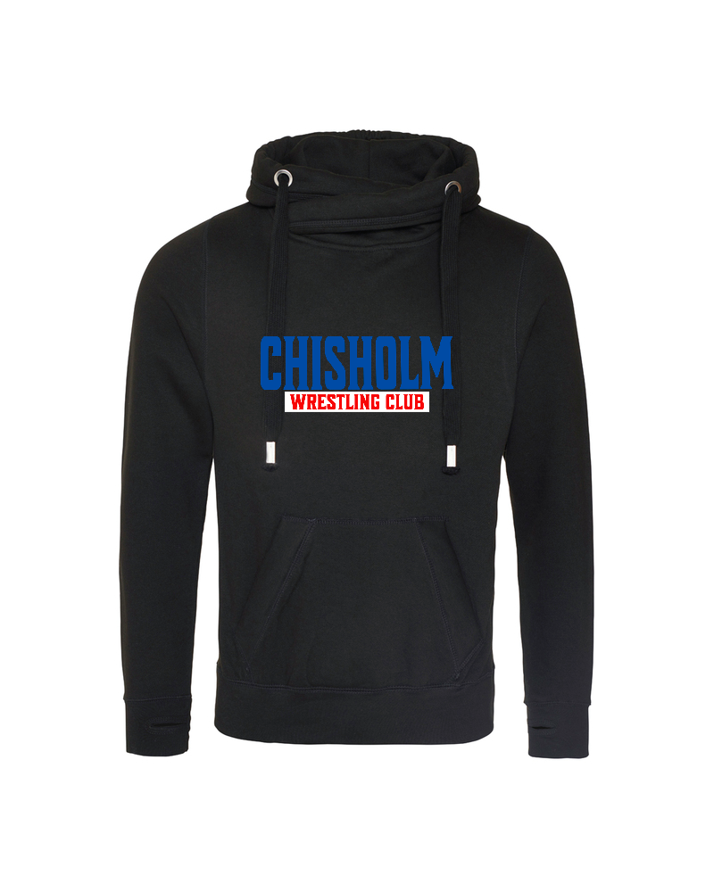 Chisholm Wrestling Club - CrissCross Cowl neck hoodie