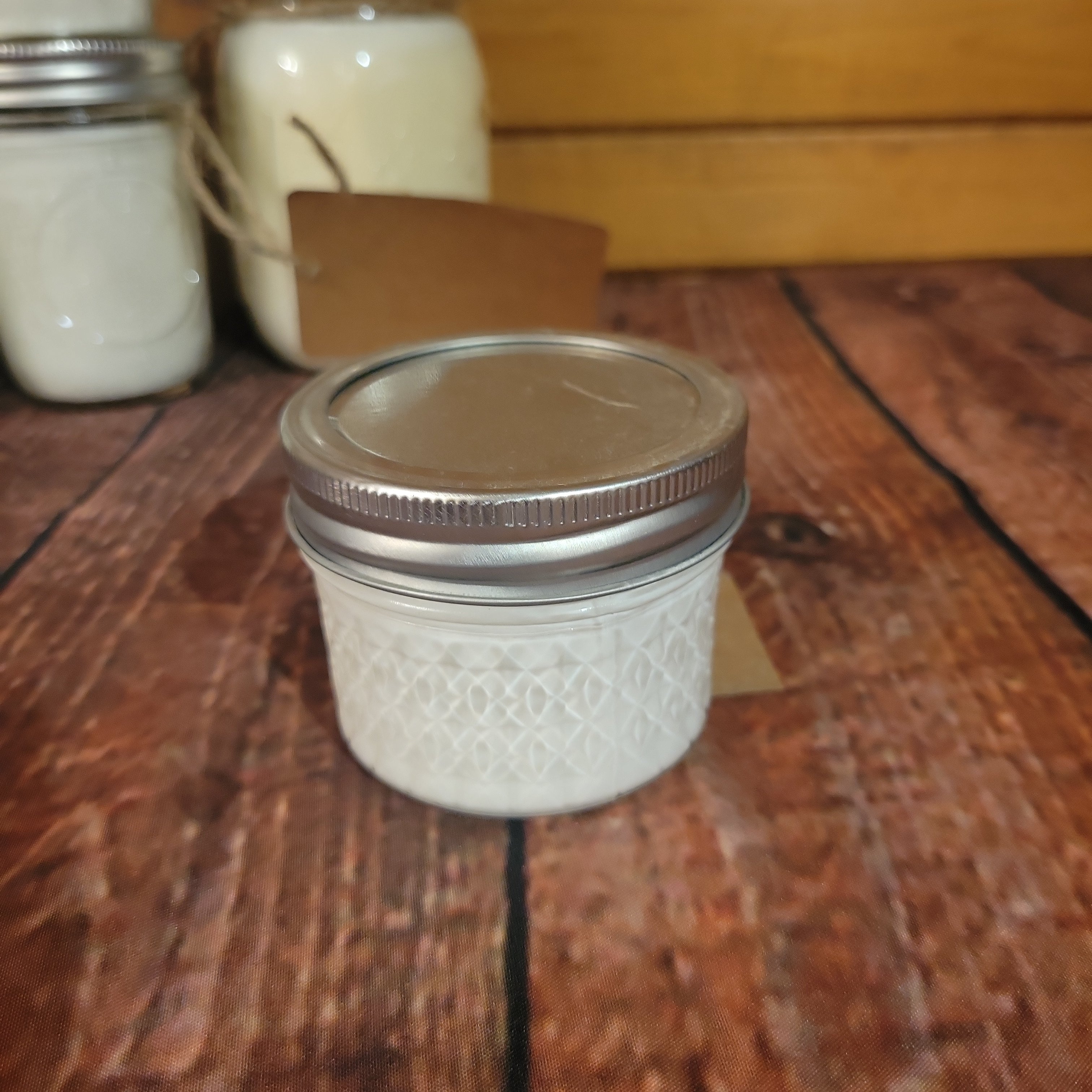 4oz mason jar soy candle