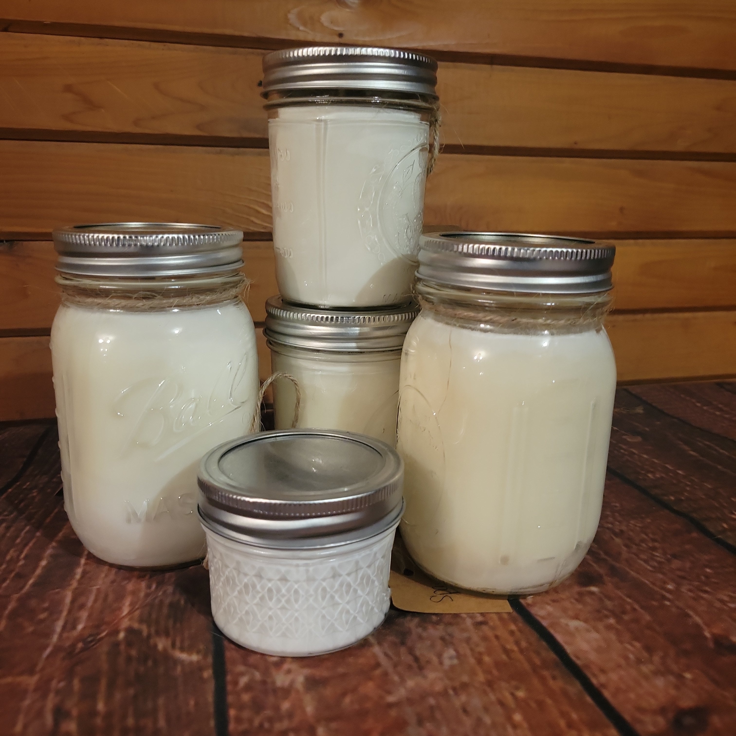 Scents of Home Soy Candles - mason jar candles