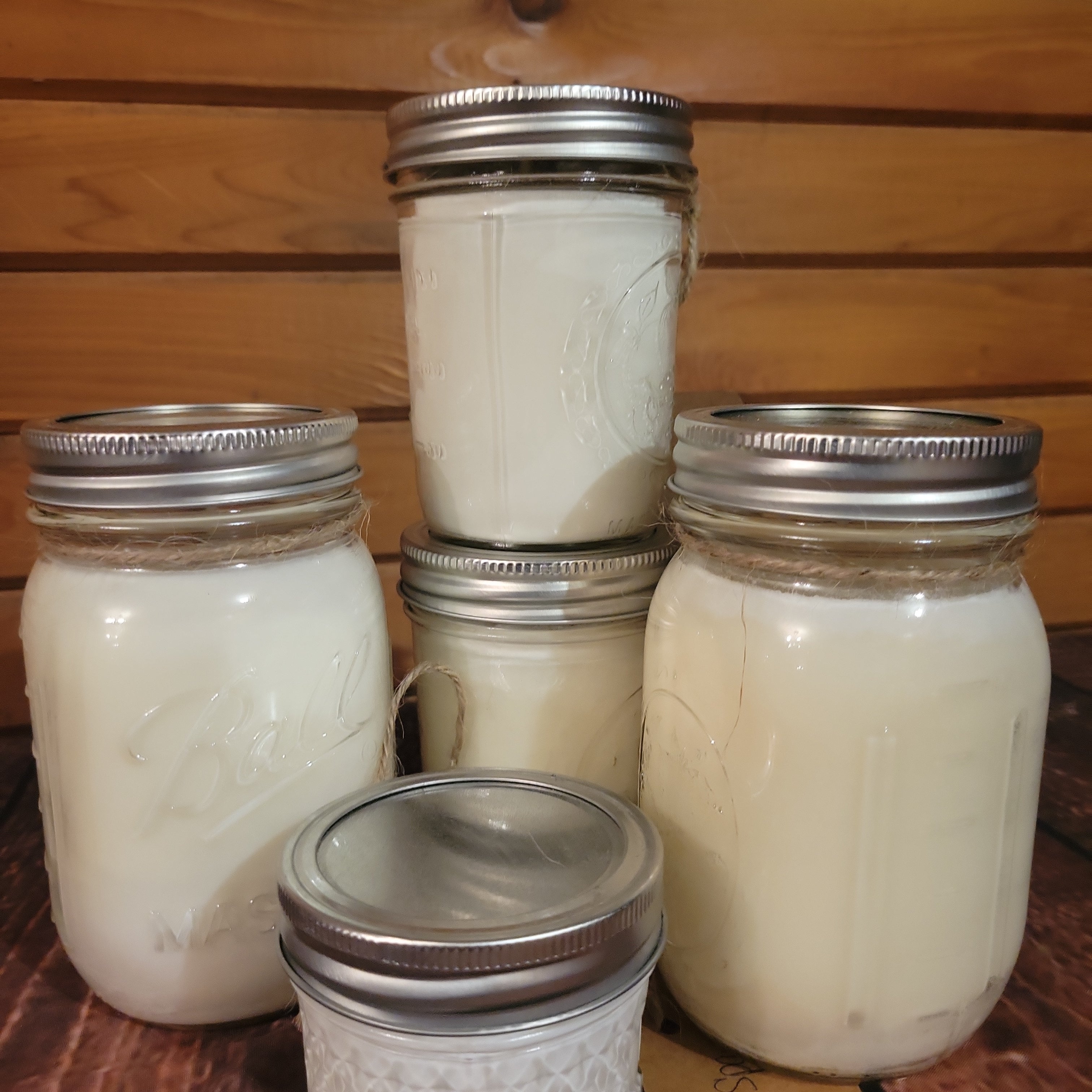 Scents of Home Soy Candles - mason jar candles